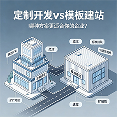 蚌埠建站-定制开发vs模板建站：哪种方案更适合你的企业？