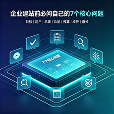 蚌埠建站-企业建站前必问的7个核心问题 - 网站建设规划指南