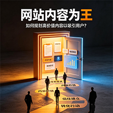 龙子湖建站-网站内容为王：如何规划高价值内容以吸引用户？