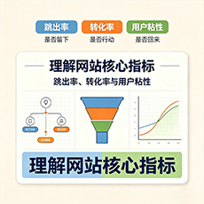 蚌埠建站-理解网站核心指标：跳出率、转化率与用户粘性