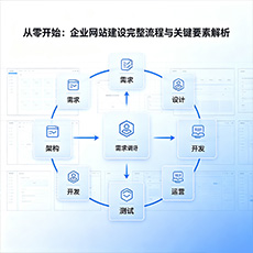 蚌埠建站-从零开始：企业网站建设完整流程与关键要素解析