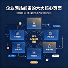 蚌埠建站-企业网站必备的六大核心页面